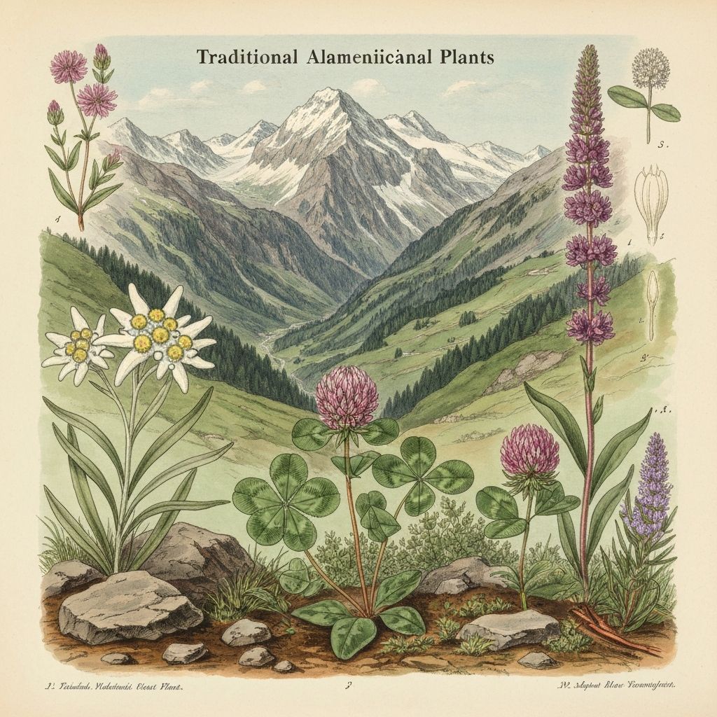Traditional alpine medicinal plants