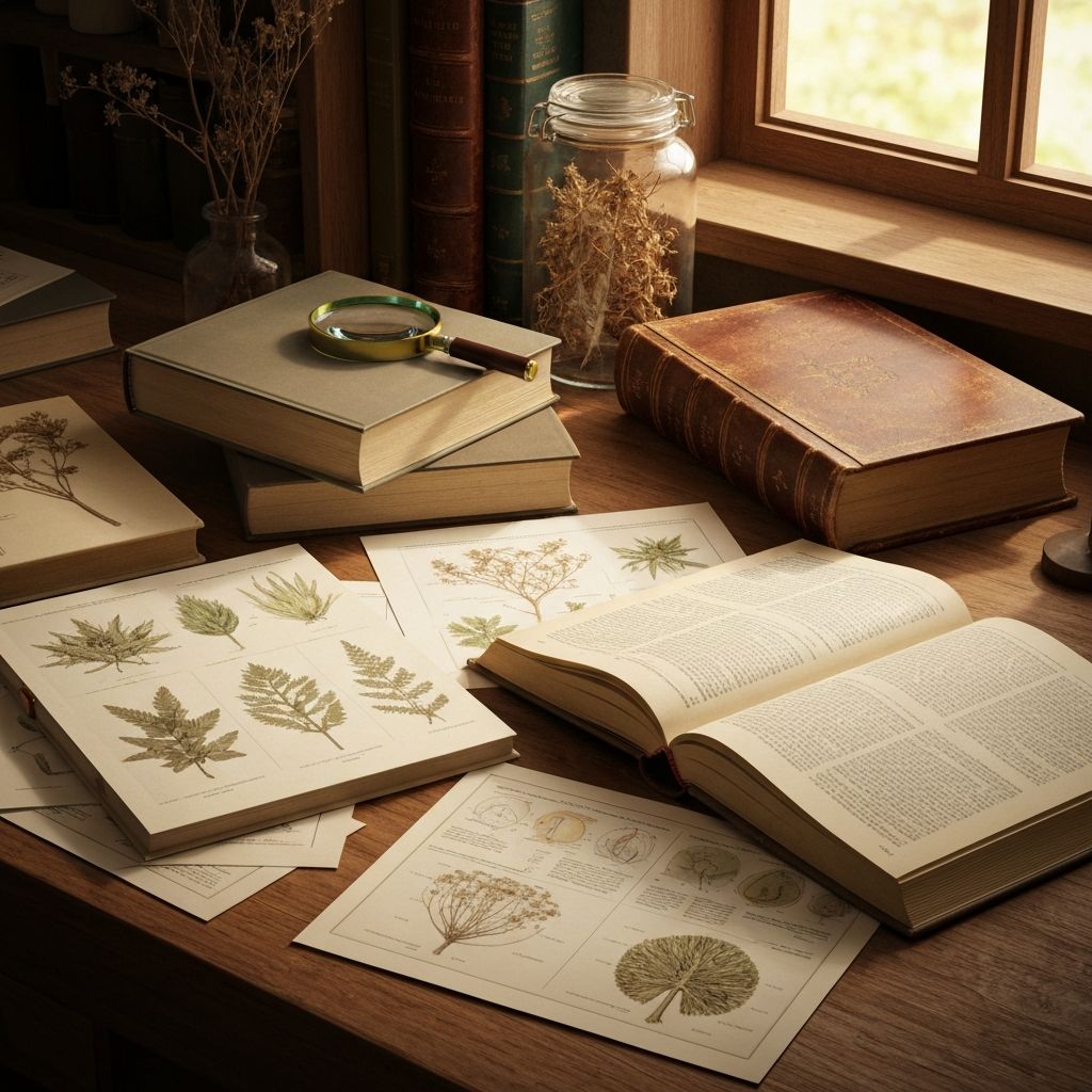 Research papers and botanical studies